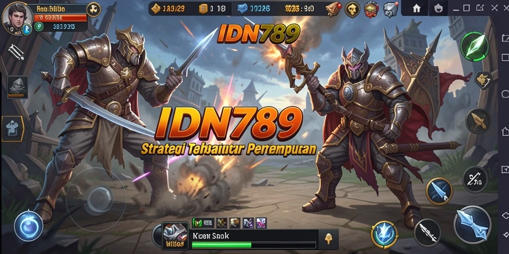 Screenshot <strong>IDN789</strong> menampilkan momen intens dalam pertempuran strategi.