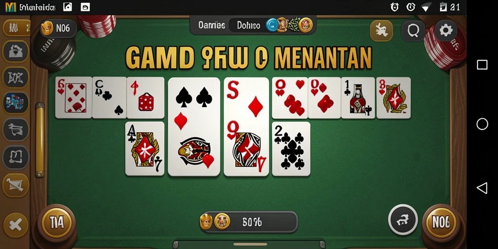 Tangkapan layar dari gameplay seru Domino N06 dengan tampilan menarik.