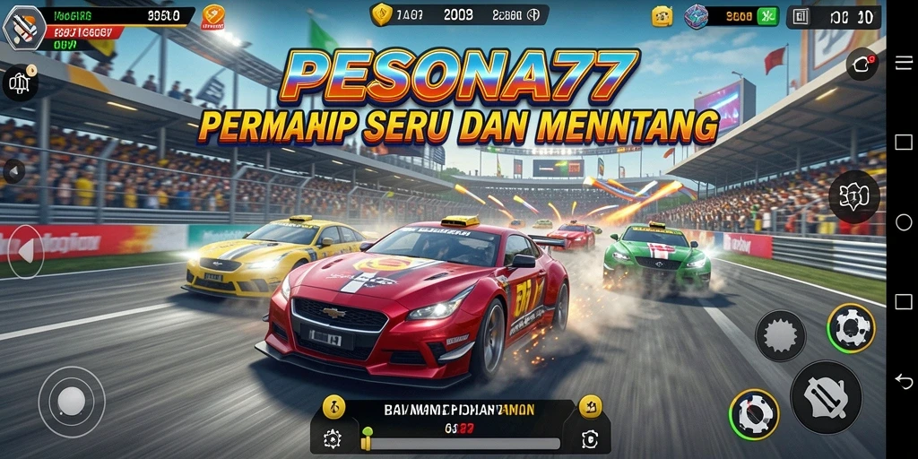 Tampilan utama gameplay PESONA77 yang penuh aksi dan seru.