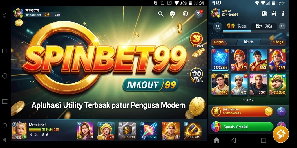 Tampilan antarmuka SPINBET99 yang menarik dan fungsional.