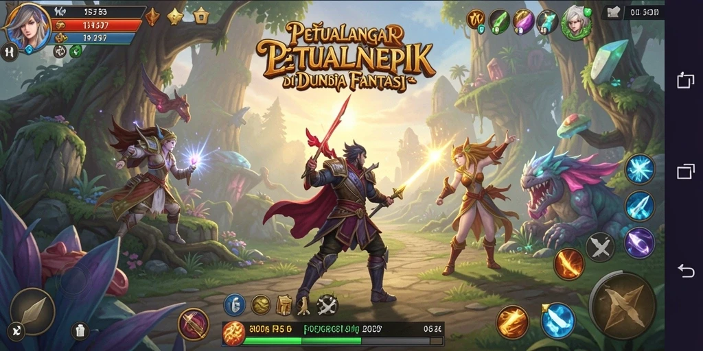 Tampilan gameplay seru di T6 yang penuh aksi dan petualangan.