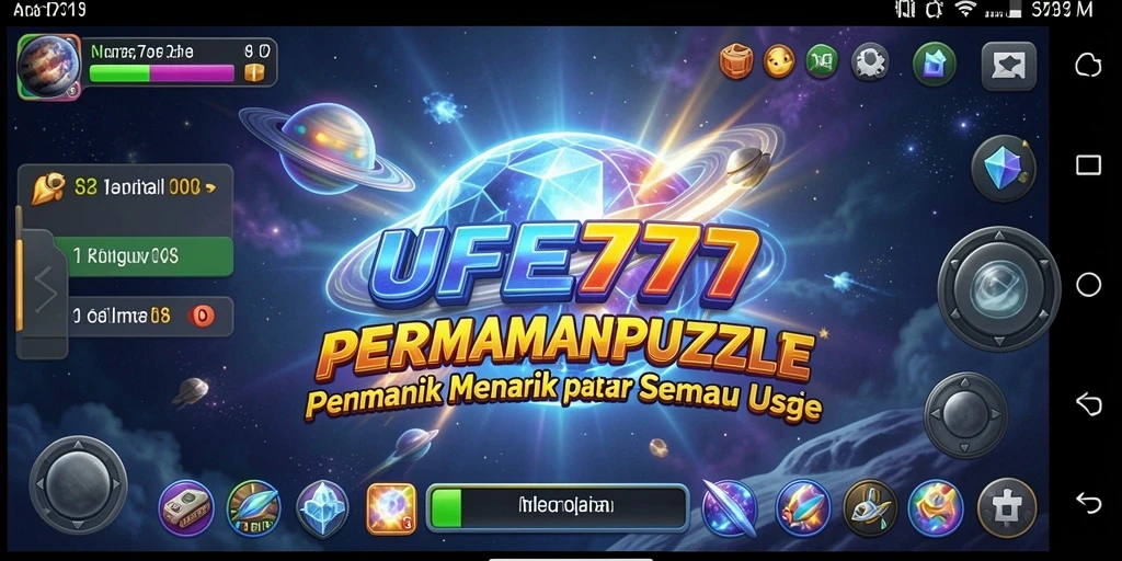Screenshot game UFO777 menampilkan gameplay Puzzle yang menarik.