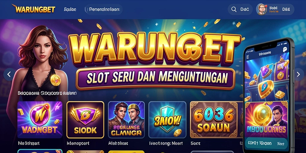 Screenshot gameplay yang menunjukkan keseruan bermain Slot di WARUNGBET.