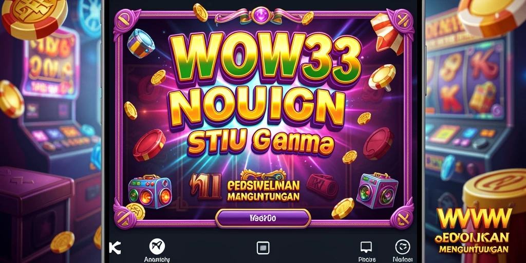 Tampilan gameplay seru dari game Slot WOW33 yang memikat.